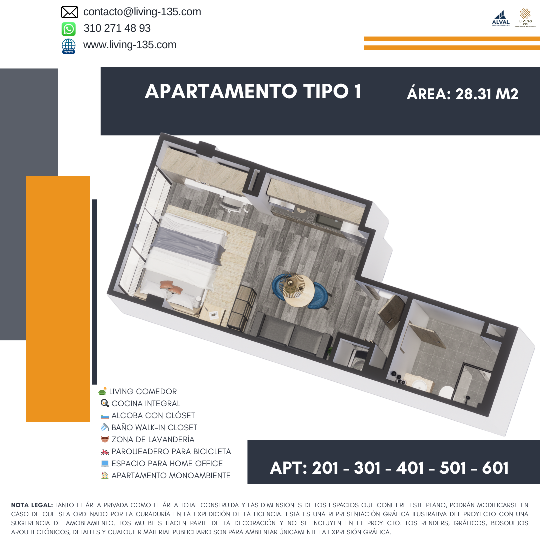 Renders arquitectónicos - ALVAL - Constructora