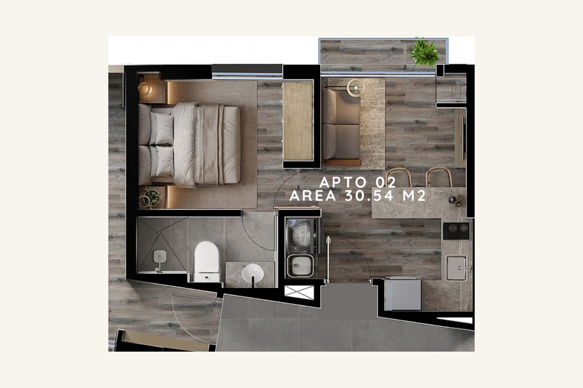 Apartamento tipo 2